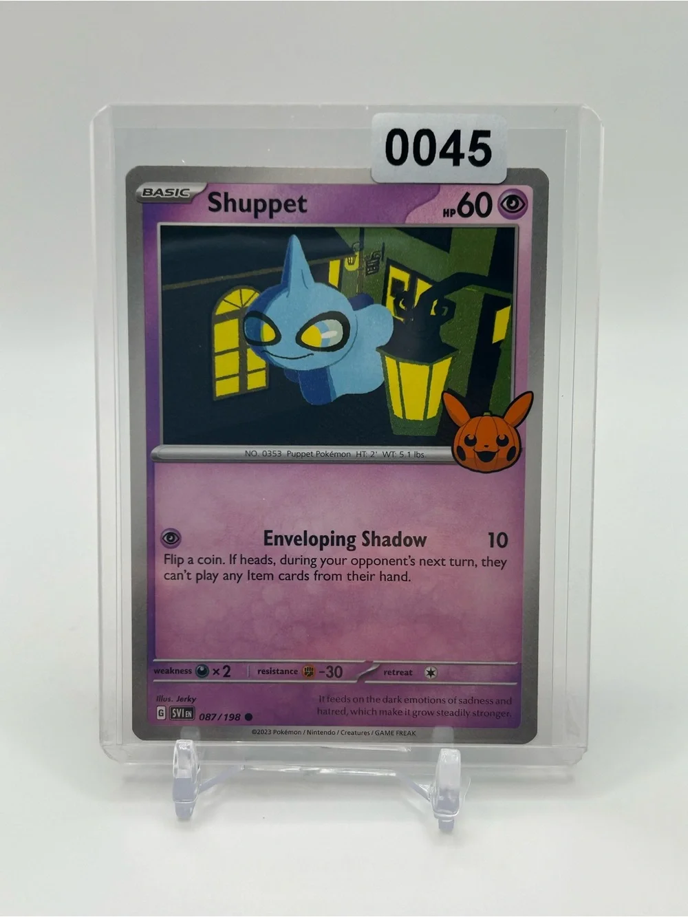 Shuppet Pokemon Trick or Trade Trading Card 🎃